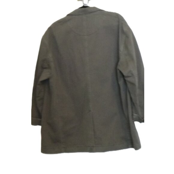 Gap Garment Dyed Twill Oversized Boyfriend Blazer Jacket Sz XL - Picture 4 of 5